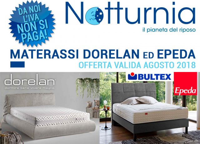 Materassi in offerta Notturnia